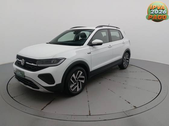 VOLKSWAGEN T-CROSS 1.0 200 TSI TOTAL FLEX COMFORTLINE AUTOMÁTICO